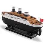 Titanic Gemi Aromaterapi Hava Nemlendirici Difüzör - Uzaktan Kumandalı