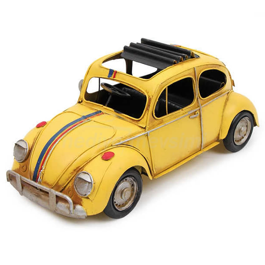 Volkswagen Beetle Classic Vosvos Dekoratif Metal Araba