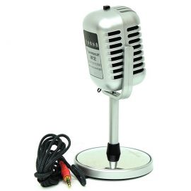 Silver Karaoke Mikrofon