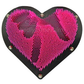 Kalp Tasarımlı Pin Art