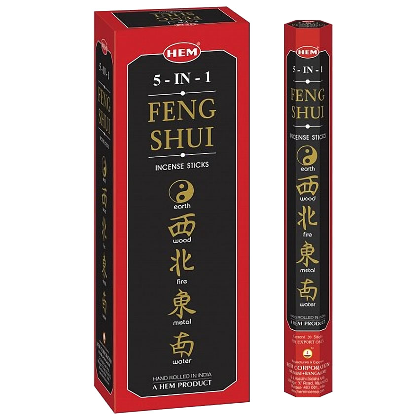 Meditasyon Feng Shui 5 in 1 Tütsü