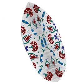 Lale Temalı Çift Taraflı Kırlent