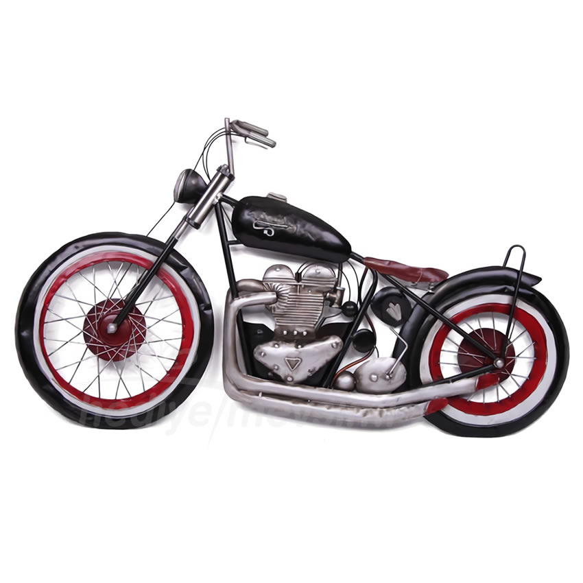 3D Metal Motosiklet Pano