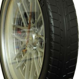 Çarklı Jant Metal Duvar Saati