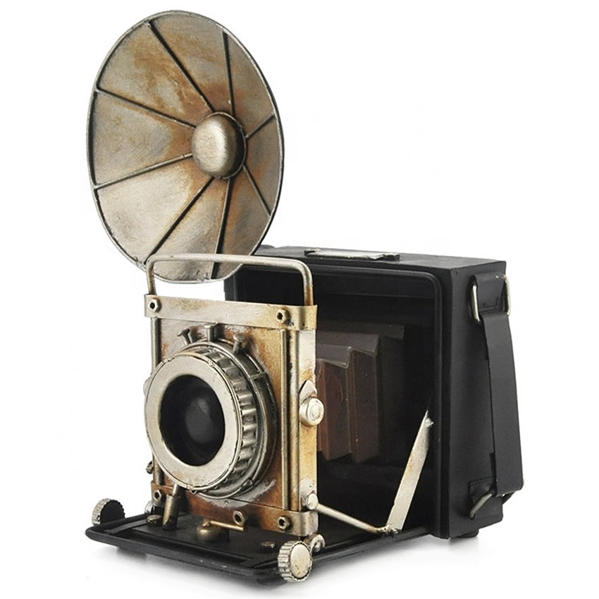 Dekoratif Metal Fotoğraf Makinesi Dekoratif Metal Fotoğraf Makinesi