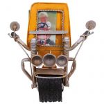 Motosiklet Temalı Dekoratif Metal Çerçeve
