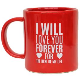 Kalp Tasarımlı Stres Kupa Bardak