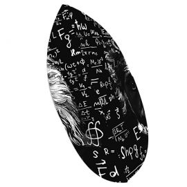 Einstein Temalı Çift Taraflı Kırlent