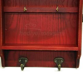 Sinema Metal Tasarımlı Ahşap Anahtar Dolabı