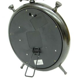 Köstek Saat Tasarımlı Çarklı Metal Masa Saati