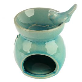 Kuş Tasarımlı Seramik Buhurdanlık