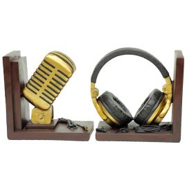 Mikrofon - Kulaklık Formlu Kitap Desteği