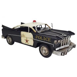 Dekoratif Chevrolet Metal Polis Arabası