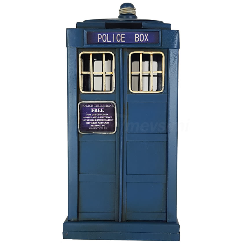 Tardis Doktor Who Metal Kumbara