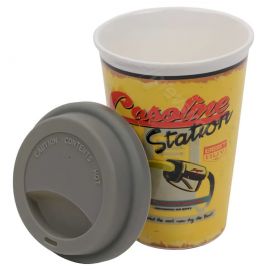 Silikon Kapaklı Gasoline Station Kupa Garage Serisi