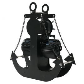 Çapa Tasarımlı Metal Flip Masa Saati