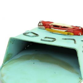 Welcome Home Metal Dekoratif Saksı