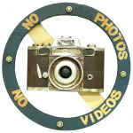 Video ve Fotoğraf Çekmek Yasak Duvar Süsü