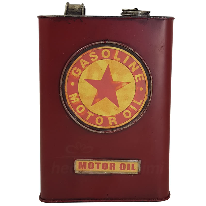 Metal Yakıt Bidonu Motor Oil Kumbara