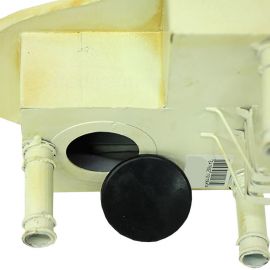 Vintage Piyano Tasarımlı Metal Kumbara