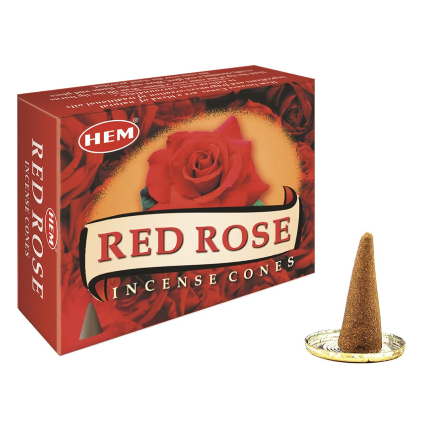Red Rose Cones Konik Tütsü