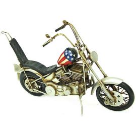 Orta Boy Metal Chopper Motosiklet