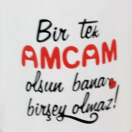 Canım Amcam Stres Kupa Bardak