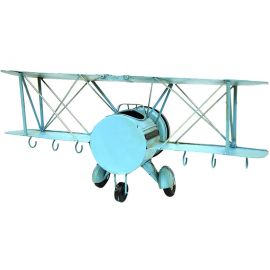 Uçak Tasarımlı Duvar Saati ve Askılık