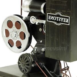 Keystone Film Makinesi Metal Biblo
