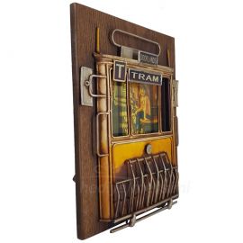 Docklands Tram Ahşap - Metal Fotoğraf Çerçevesi