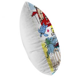 Antalya Temalı Kırlent Model 3