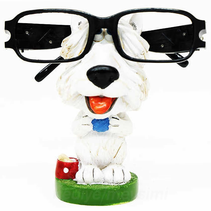 Köpek Formlu Gözlük Standı