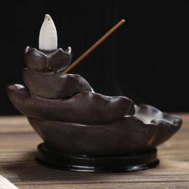 Şelale Geri Akışlı Backflow Seramik Tütsülük