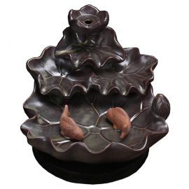 Şelale Geri Akışlı Backflow Seramik Tütsülük