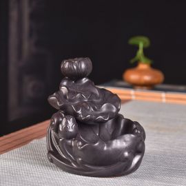 Lotus Çiçeği ve Şelale Geri Akışlı Tütsülük - HEM Tütsü Hediyeli