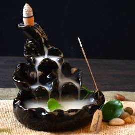 Zen Geri Akışlı Şelale Tütsülük - 10 Adet Tütsü Hediyeli