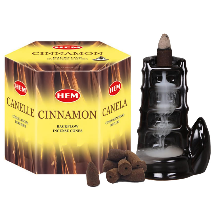 HEM Cinnamon Tarçın Geri Akış Tütsü 40 Adet