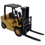 Dekoratif Metal Forklift Model Araba - Nostaljik Hediyelik İş Makinesi