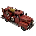 Dekoratif Metal Nostaljik İtfaiye Arabası