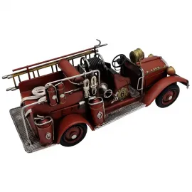 Dekoratif Metal İtfaiyeci Teşkilat Aracı