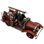 Dekoratif Metal İtfaiyeci Teşkilat Aracı