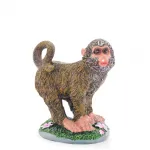 Canlı Görünümlü Polyester Maymun Biblo: Ev ve Ofis Dekorasyonuna Egzotik Dokunuş