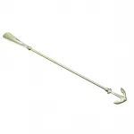 Deniz Temalı Pirinç Çapalı Uzun Ayakkabı Kerata Çekeceği | 59 Cm Ergonomik Metal Yapı