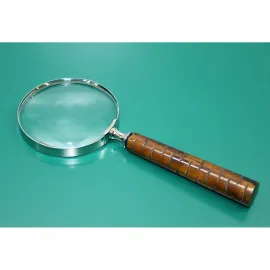 El Yapımı Boynuz Saplı Pirinç Büyüteç: Vintage Tasarım, Koleksiyon ve Dekorasyon İçin İdeal