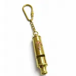 Marin Temalı Pirinç Düdük Anahtarlık: Dayanıklı Metal, Şık Tasarım ve Kullanışlı Karabina