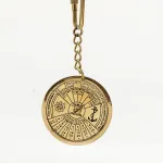 Denizci Temalı Pirinç Sonsuz Takvim Anahtarlık | 40 Yıllık Vintage Tarz Aksesuar