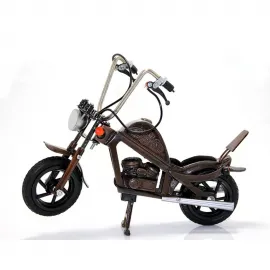 El Yapımı Vintage Metal Chopper Motor Biblo: Ev ve Ofis Dekorasyonu İçin Özel Tasarım Figür