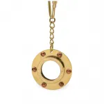 Pirinç Lumbuz Tasarımlı Anahtarlık | Deniz Tutkunlarına Özel Marin Hediye ve Koleksiyonluk Aksesuar