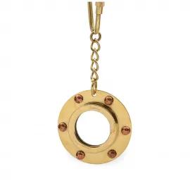 Pirinç Lumbuz Tasarımlı Anahtarlık | Deniz Tutkunlarına Özel Marin Hediye ve Koleksiyonluk Aksesuar