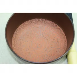 El Yapımı Pirinç Meditasyon Çanı ve Tokmağı | Derin Sesler ve Tibet Motifi